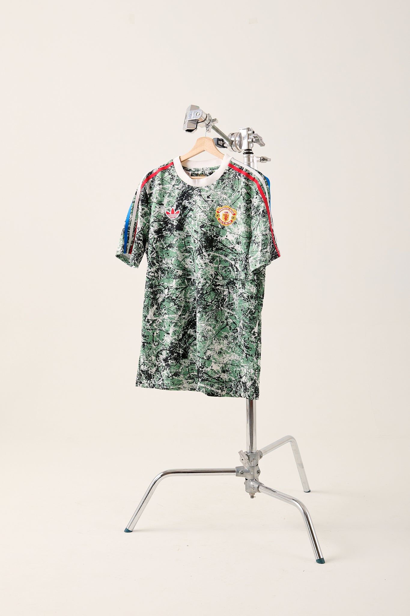 adidas Originals Manchester United x Stone Roses Icon Jersey, 2023-2024 (Medium)