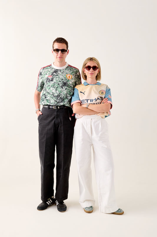 adidas Originals Manchester United x Stone Roses Icon Jersey, 2023-2024 (Medium)