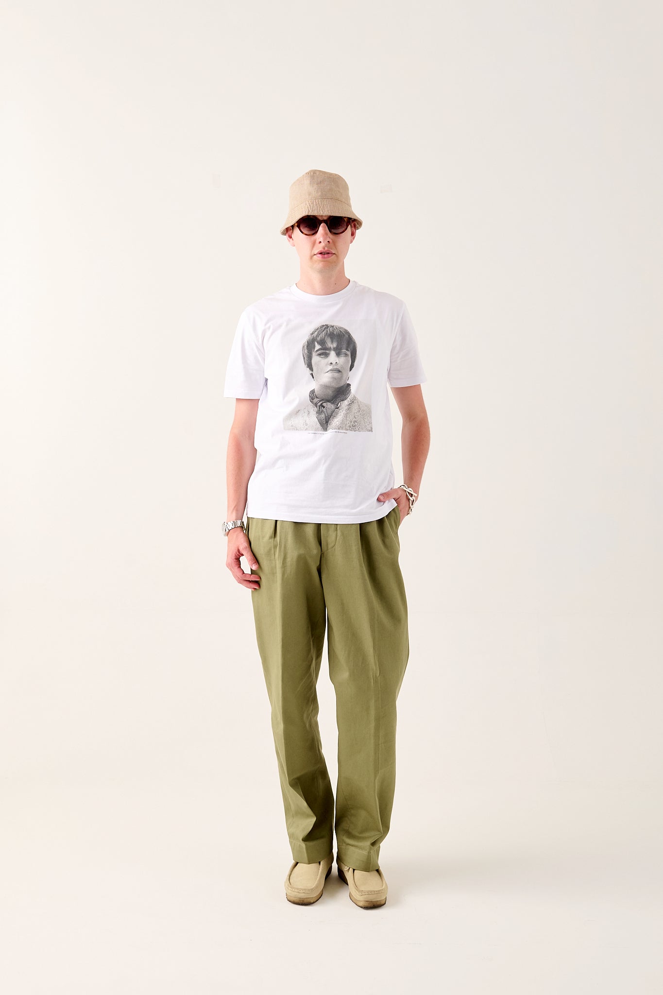 National Portrait Gallery x Liam Gallagher x The Face Magazine Merch T-shirt (Medium)
