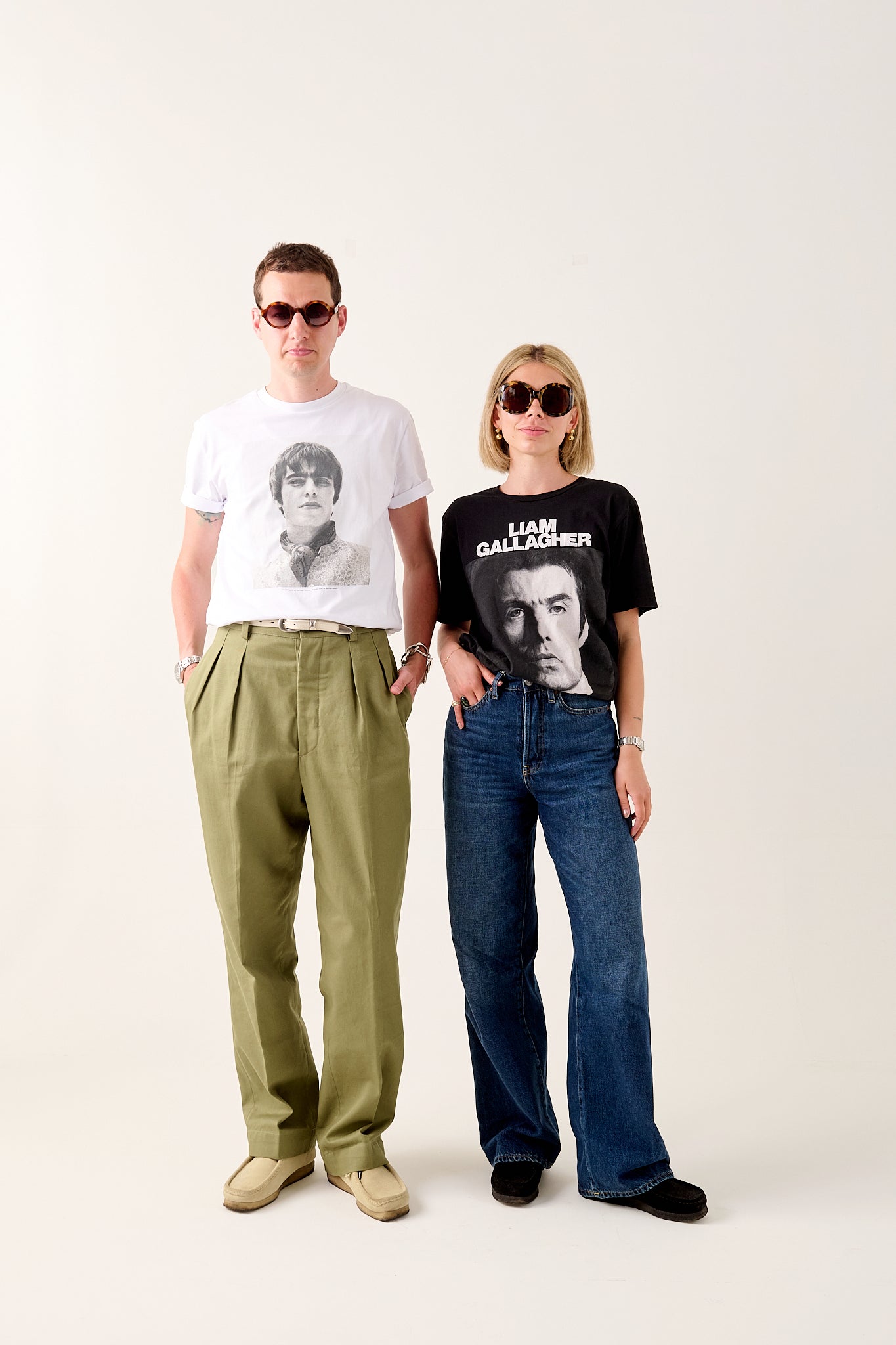 National Portrait Gallery x Liam Gallagher x The Face Magazine Merch T-shirt (Medium)