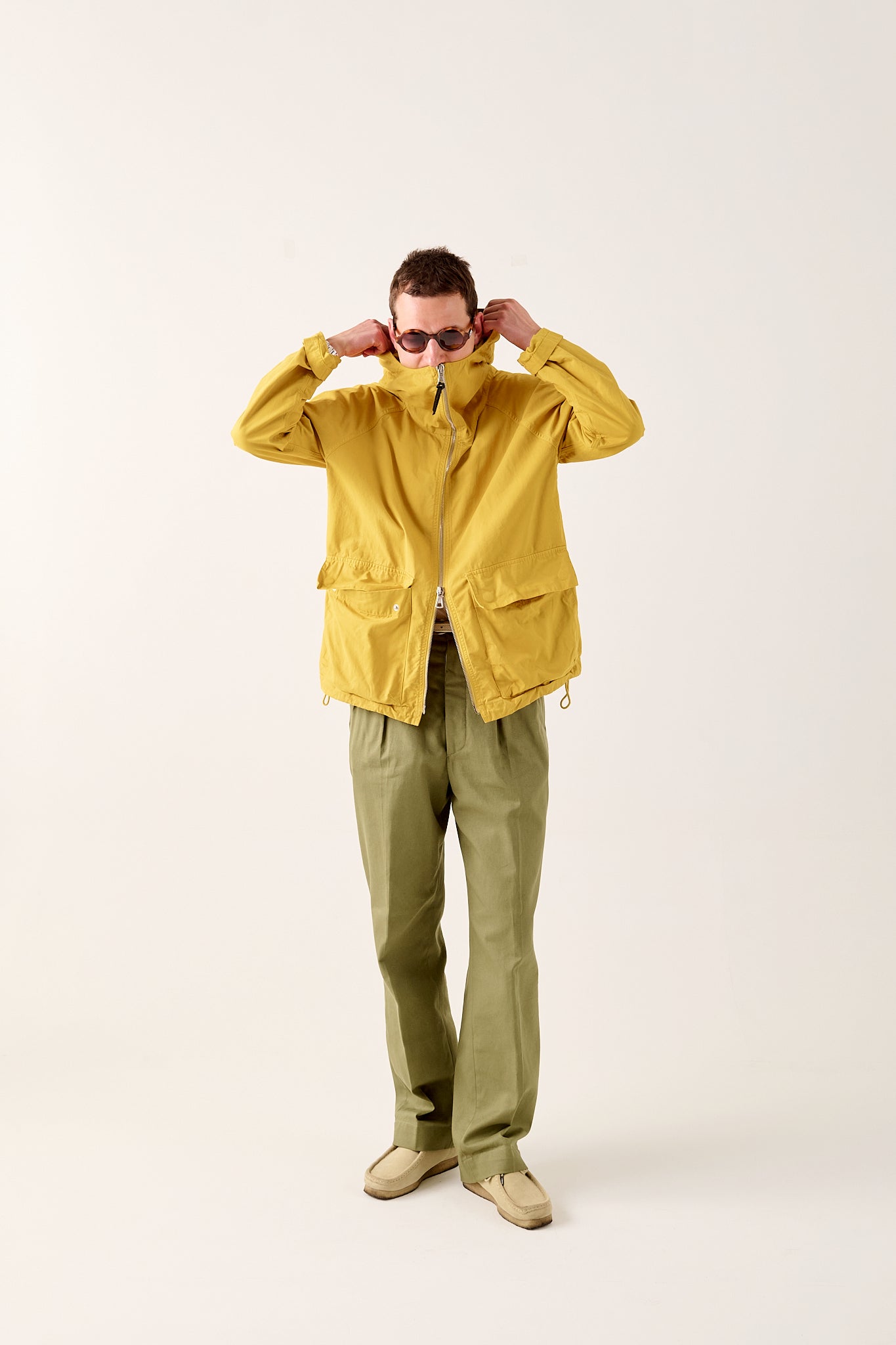 Albam Zipped Hooded Parka, FW2018 (Large)