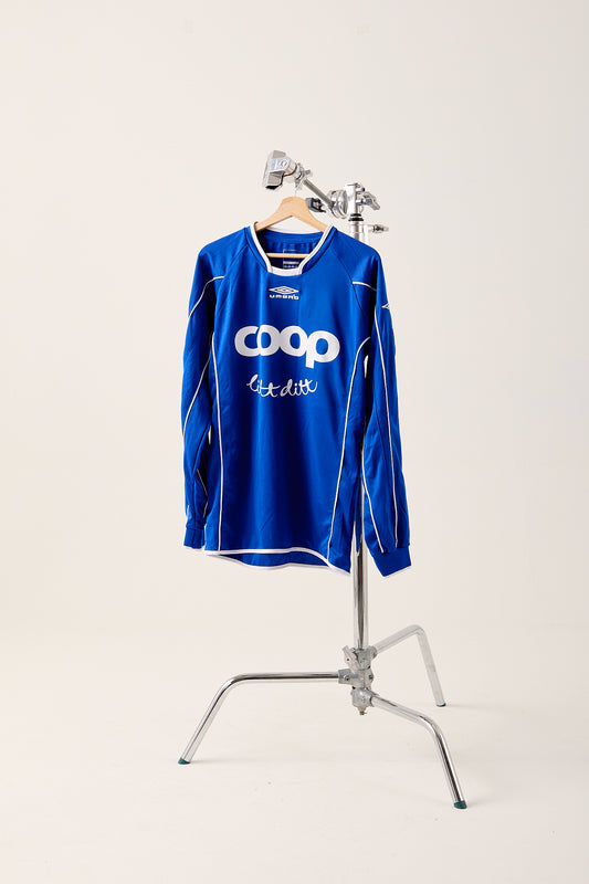 Umbro Football Jersey with long sleeves #8, late 1990s/early 2000s (Medium)