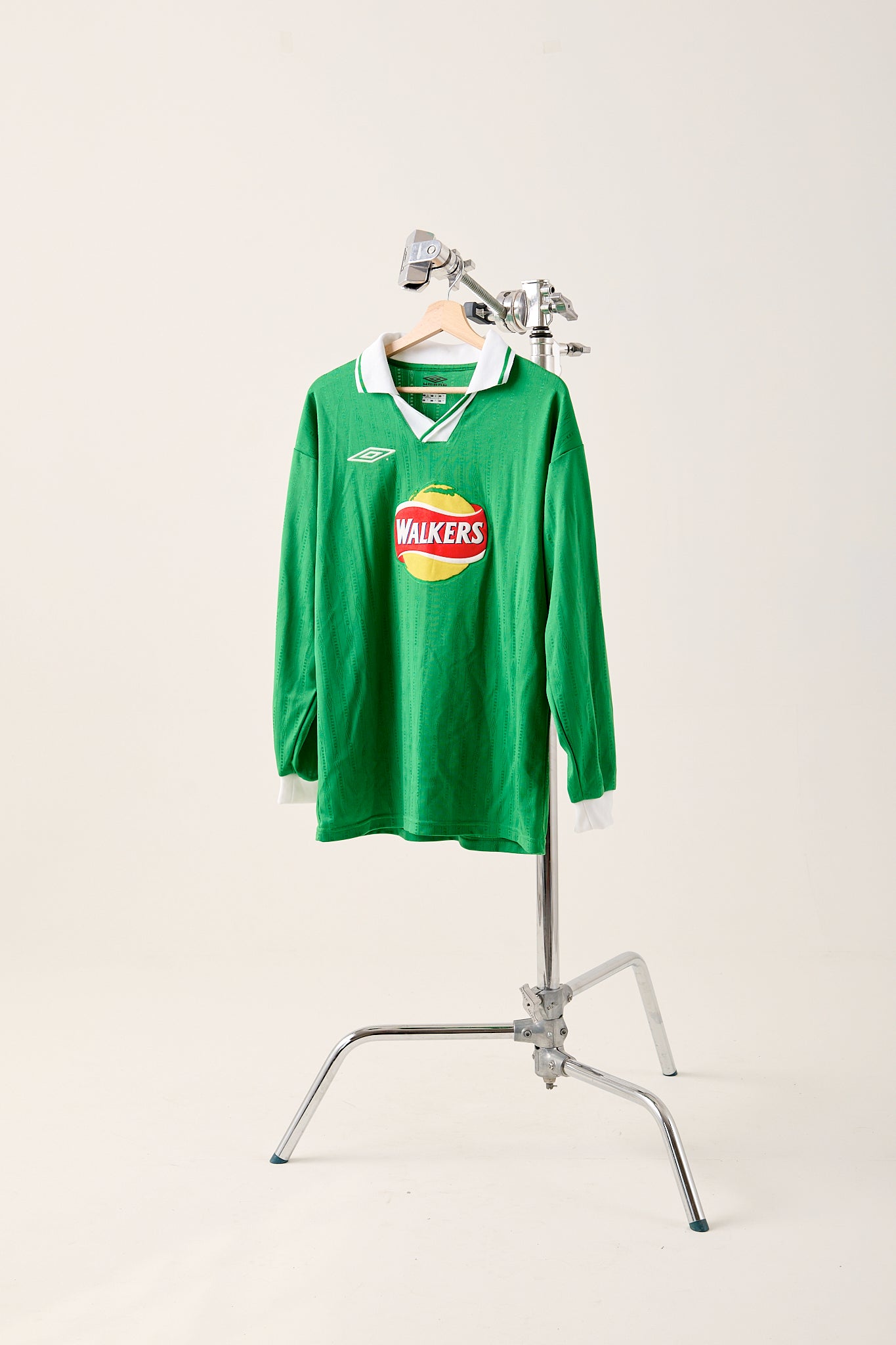 Umbro Football Jersey with long sleeves #11, late 1990s (Medium)
