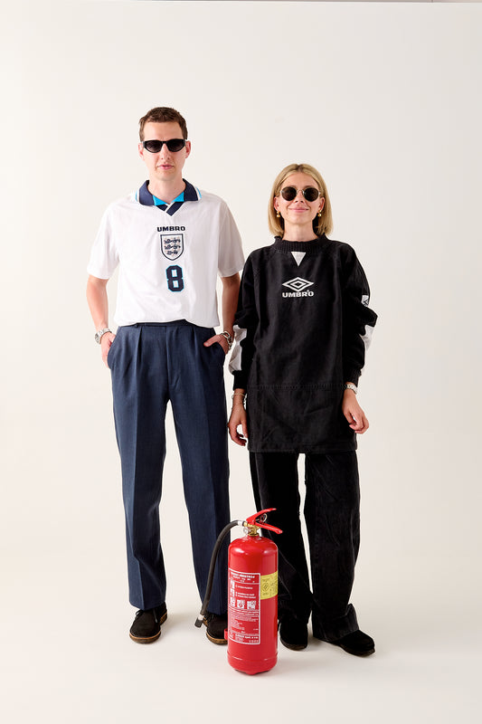 Umbro "Maine Road" Cortez Drill Top, SS1996 (Medium)